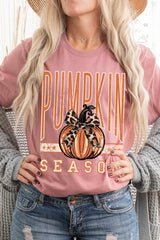 US3001P-E3145 Pumpkin Season Graphic Plus Tee $16