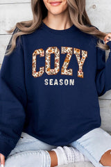 UL180P-E3082 Cozy Season Graphic Plus Sweatshirt $25