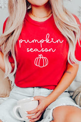 US3001P-E3152 Pumpkin Season Graphic Plus Tee $16