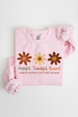 UL180P-E3165 Boho Fall Christian Graphic Plus Sweatshirt $25