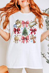 5000P-E3219 Nativity Scene Christmas Graphic Plus Heavy Cotton Tee $12.75