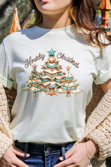 US3001-E3185 Howdy Christmas Graphic Tee $12.5