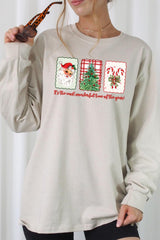 UL240P-E3201 Most Wonderful Time Graphic Plus Long Sleeve Tee $17