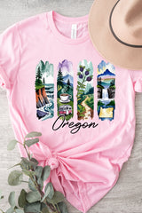 US3001P-E3061OR Oregon State Brushstroke Graphic Plus Tee $16