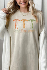 5000-E3111 Grateful Thankful Blessed Graphic Heavy Cotton Tee $9