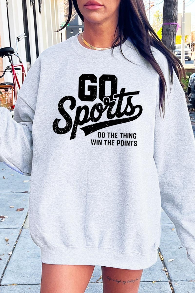UL180P-E3103 Go Sports Graphic Plus Sweatshirt $25