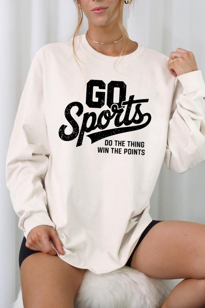 UL240P-E3103 Go Sports Graphic Plus Long Sleeve Tee $17