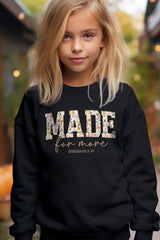 UL180B-E3068Z Made for More Faith Kids Graphic Sweatshirt $20