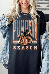 5000P-E3145 Pumpkin Season Graphic Plus Heavy Cotton Tee $12.75