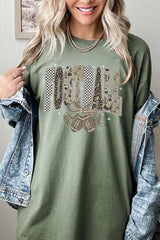 5000P-E3132 Camo Football Graphic Plus Heavy Cotton Tee $12.75