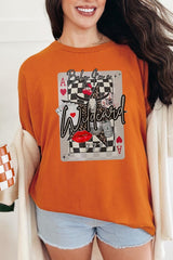 5000P-E3099 Retro Wildcard Graphic Plus Heavy Cotton Tee $12.75