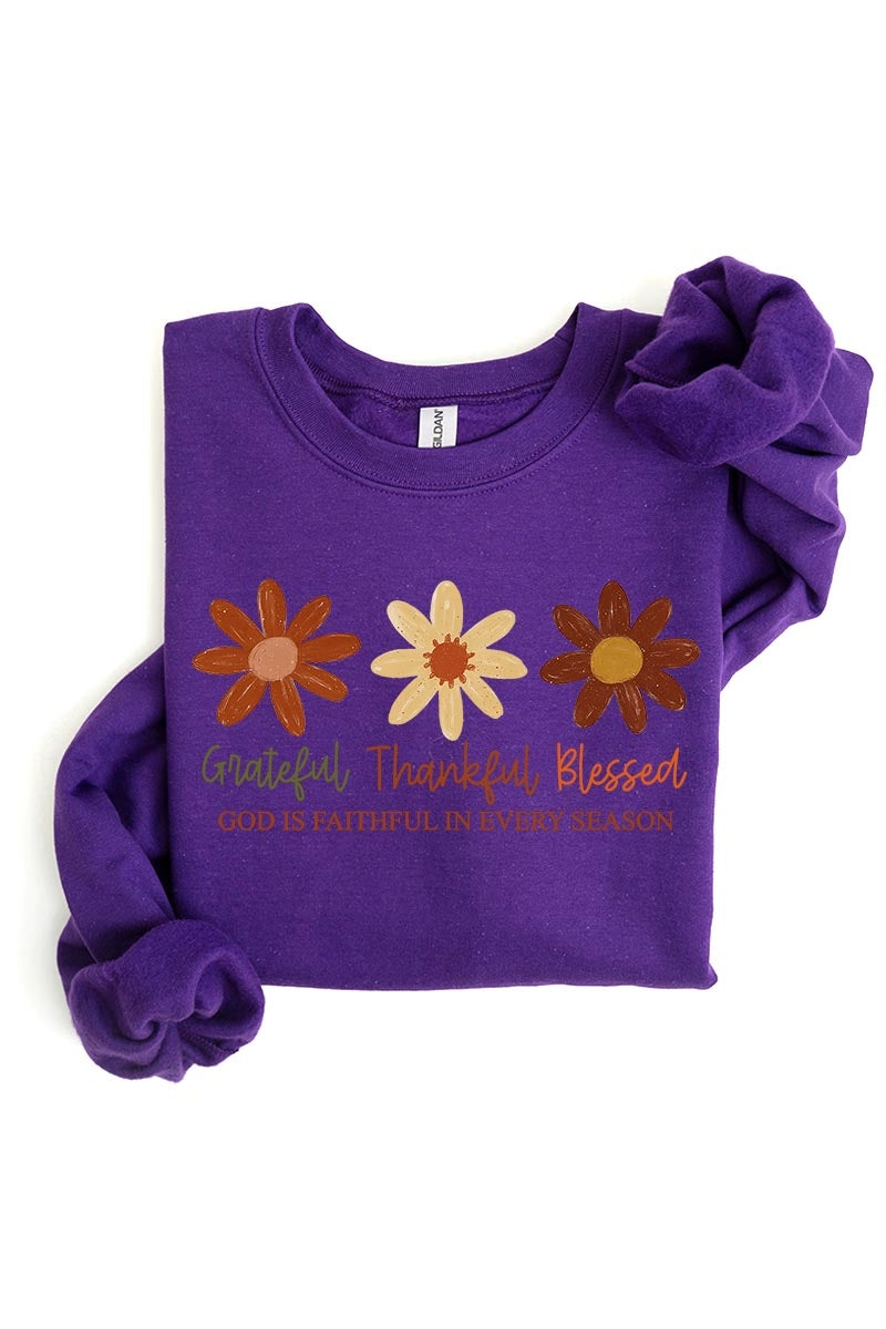 UL180-E3165 Boho Fall Christian Graphic Sweatshirt $20
