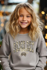 UL180B-E3131Z Football Game Day Camo Kids Graphic Sweatshirt $20