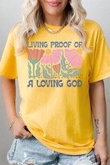 5000P-E3066 Living Proof of Graphic Plus Heavy Cotton Tee $12.75