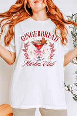 5000P-E3216 Gingerbread Martini Club Graphic Plus Heavy Cotton Tee $12.75