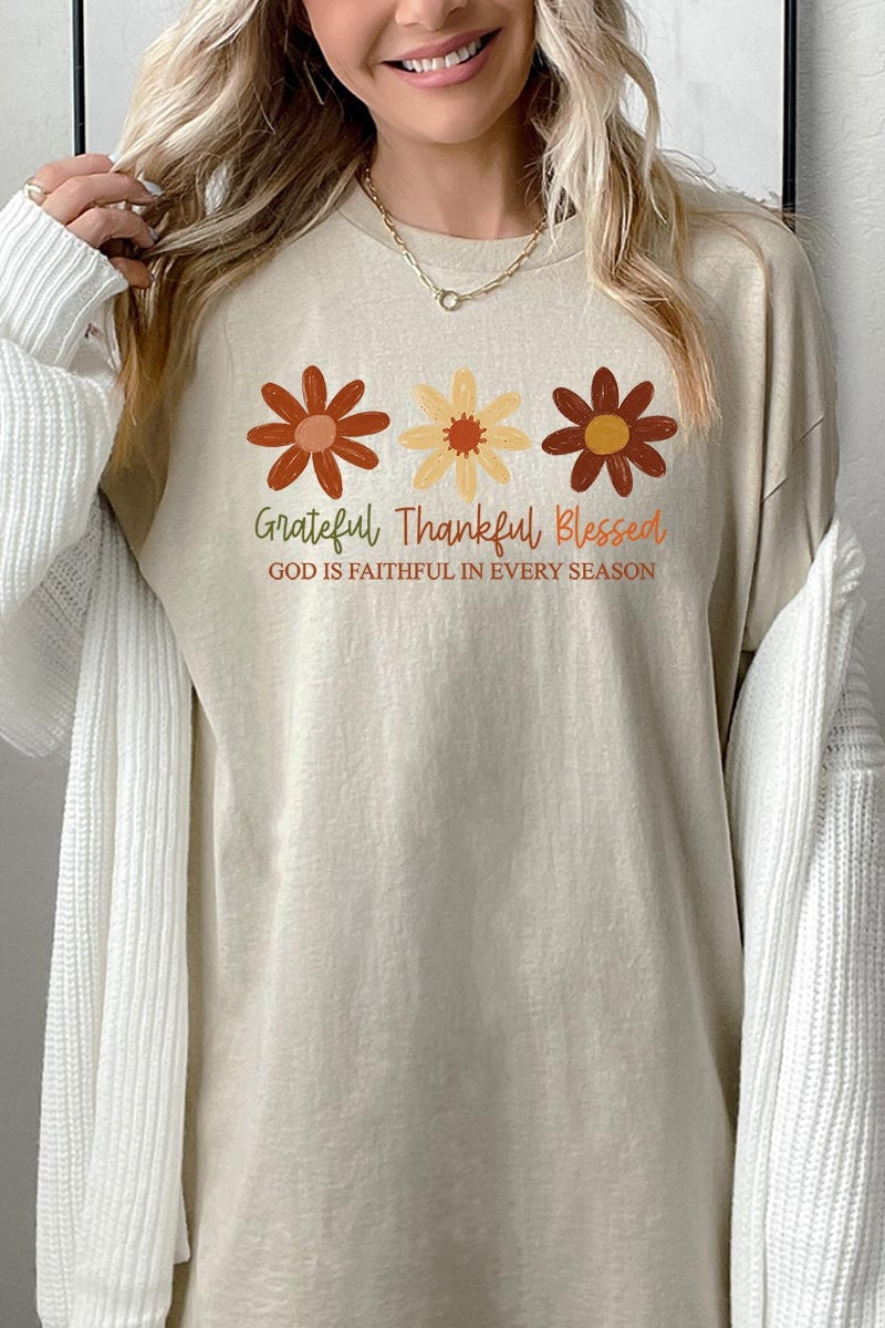 5000P-E3165 Boho Fall Christian Graphic Plus Heavy Cotton Tee $12.75