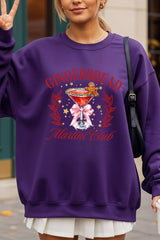 UL180-E3216 Gingerbread Martini Club Graphic Sweatshirt $20