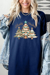 5000-E3185 Howdy Christmas Graphic Heavy Cotton Tee $9