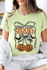US3001-E3085 Pumpkin Cherries Graphic Tee $12.5
