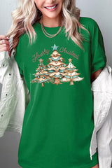 5000P-E3185 Howdy Christmas Graphic Plus Heavy Cotton Tee $12.75
