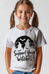 US3001Y-E3161Z Local Witches Halloween Kids Graphic Tee $11