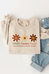 UL180-E3165 Boho Fall Christian Graphic Sweatshirt $20
