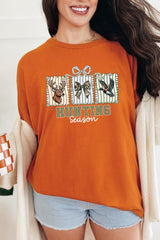5000P-E3192 Deer & Duck Hunting Season Graphic Plus Heavy Cotton Tee $12.75