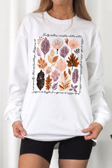 UL240-E3147 Christian Fall Graphic Long Sleeve Tee $13.75