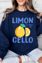 UL180P-E3056 Limoncello Graphic Plus Sweatshirt $25