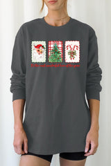 UL240P-E3201 Most Wonderful Time Graphic Plus Long Sleeve Tee $17