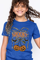 US3001Y-E3085Z Pumpkin Cherries Kids Graphic Tee $11