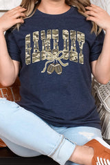 US3001-E3131 Football Game Day Camo Graphic Tee $12.5