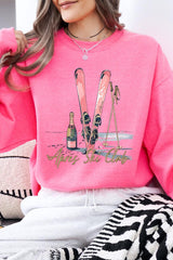 UL180P-E3187 Apres Ski Club Graphic Plus Sweatshirt $25