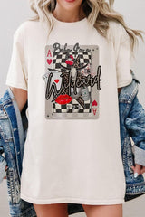 5000-E3099 Retro Wildcard Graphic Heavy Cotton Tee $9