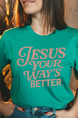 US3001-E3114 Christian Graphic Tee $12.5