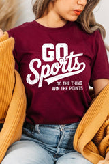 US3001-E3103 Go Sports Graphic Tee $12.5