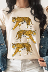 US3001P-E3104 Retro Tigers Graphic Plus Tee $16