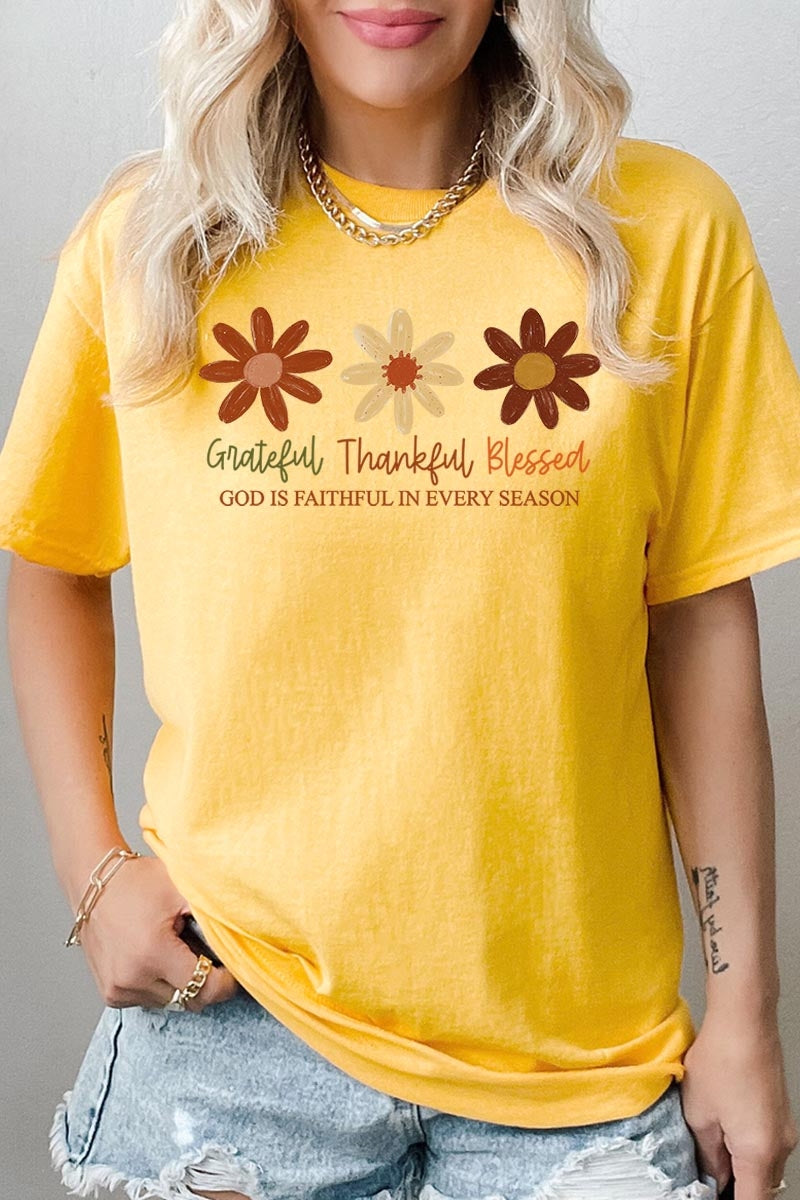 5000P-E3165 Boho Fall Christian Graphic Plus Heavy Cotton Tee $12.75