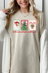 5000-E3201 Most Wonderful Time Graphic Heavy Cotton Tee $9