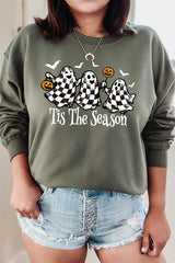 UL180P-E3124 Retro Ghosts Graphic Plus Sweatshirt $25