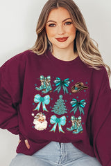 UL180-E3180 Western Christmas Graphic Sweatshirt $20