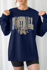 UL240P-E3132 Camo Football Graphic Plus Long Sleeve Tee $17