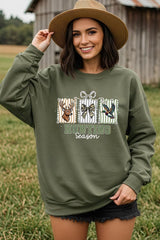 UL180P-E3192 Deer & Duck Hunting Season Graphic Plus Sweatshirt $25