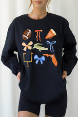 UL240-E3078 Florida Football Graphic Long Sleeve Tee $13.75