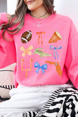 UL180-E3078 Florida Football Graphic Sweatshirt $20