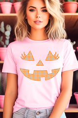 US3001P-E3148 Cute Pumpkin Halloween Graphic Plus Tee $16