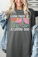 5000P-E3066 Living Proof of Graphic Plus Heavy Cotton Tee $12.75