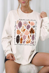 UL240-E3147 Christian Fall Graphic Long Sleeve Tee $13.75