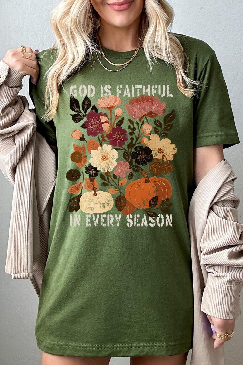 US3001P-E3171 Faithful In Every Season Graphic Plus Tee $16