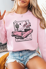 UL180P-E3098 Play Something Country Graphic Plus Sweatshirt $25